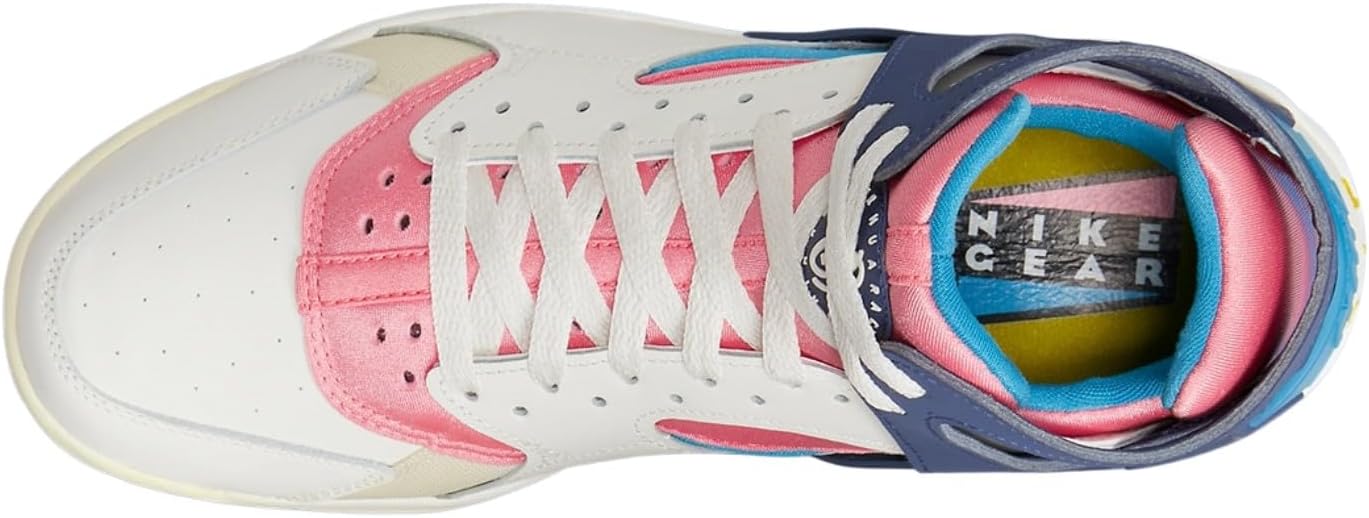 Мужские кроссовки Nike Air Flight Huarach «Lakers Away», White/Multicolor — фото 4