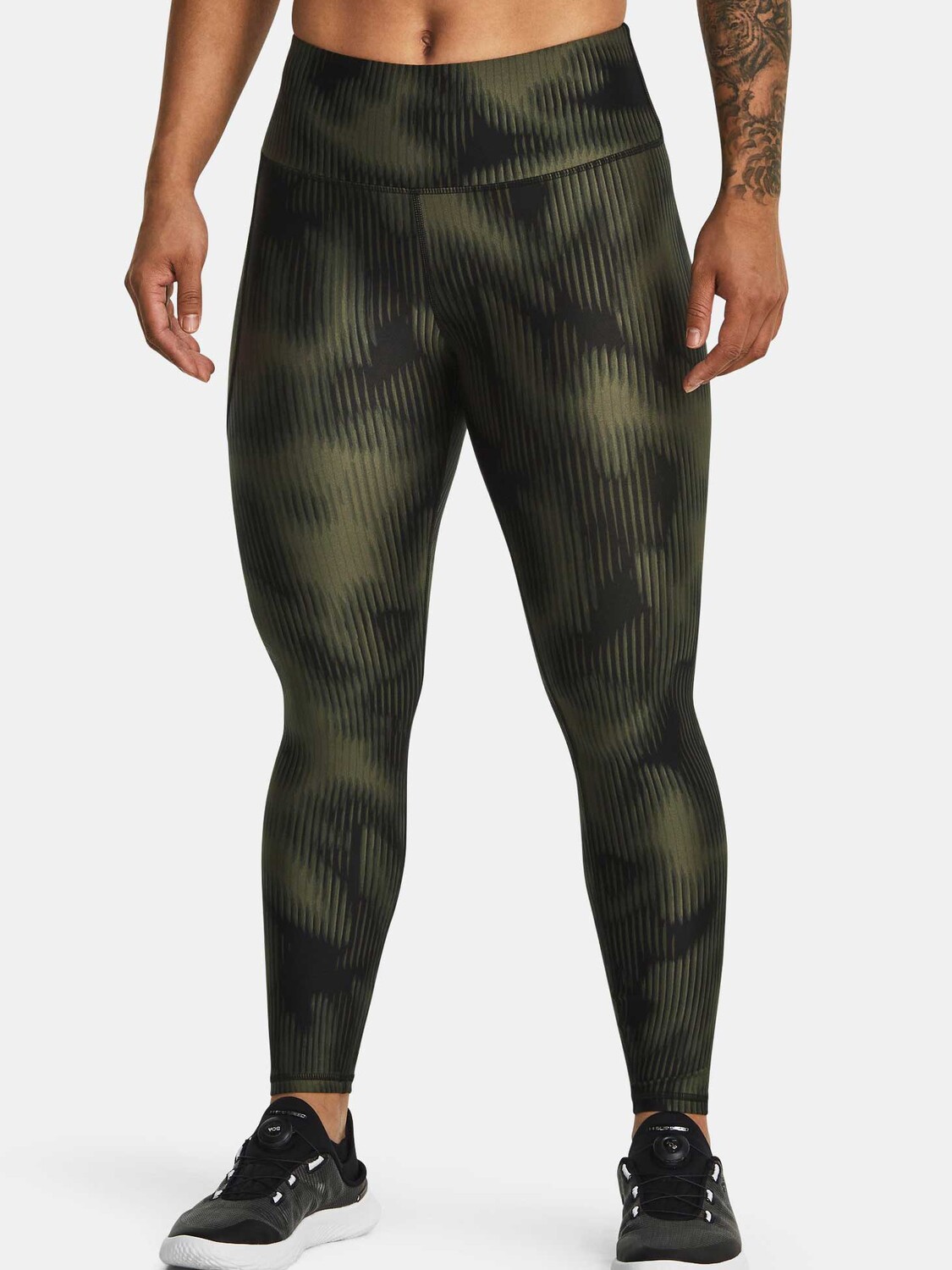 

Тайтсы Under Armour HG Armour Prt 7/8, зеленый