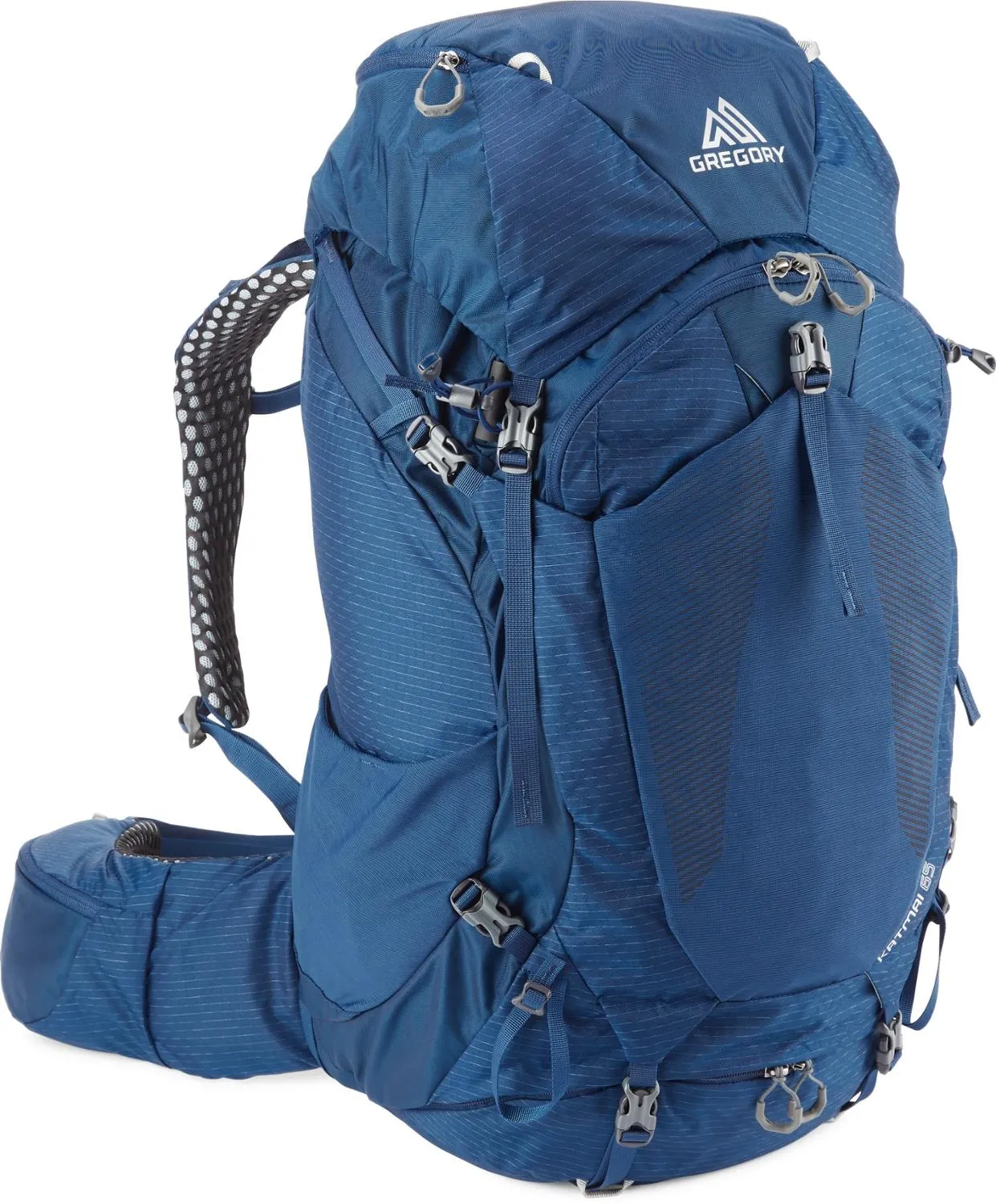 

Рюкзак Katmai 65 мужской plus-размеры (2024) Gregory, Empire Blue