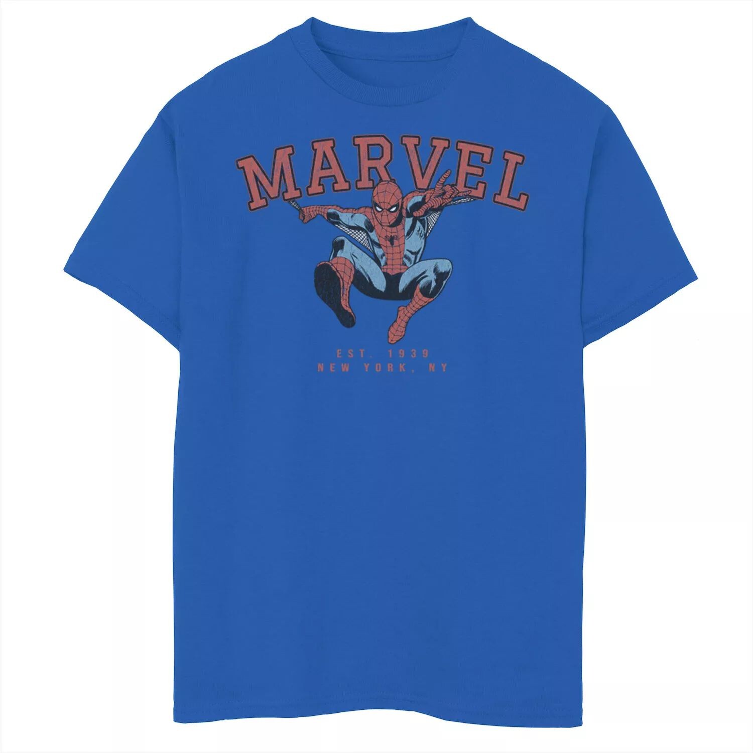 

Мальчики 8–20 лет. Marvel Spider-Man Приблиз. Футболка с портретом 1939 года Marvel