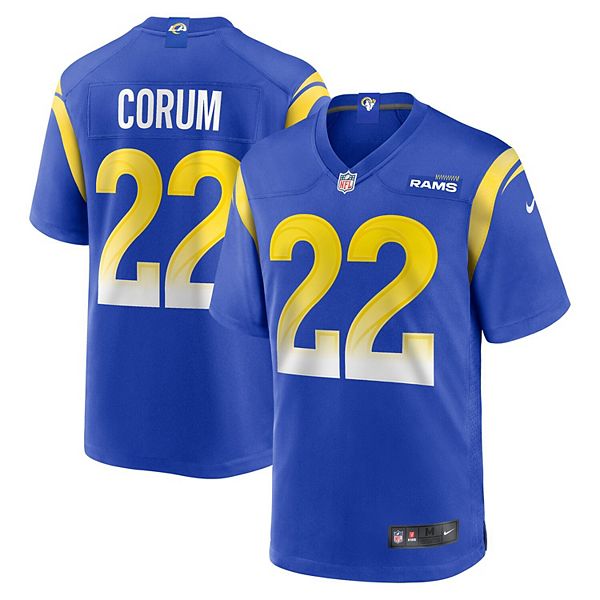 

Футболка Blake Corum Los Angeles Rams 2024 NFL Draft Nike