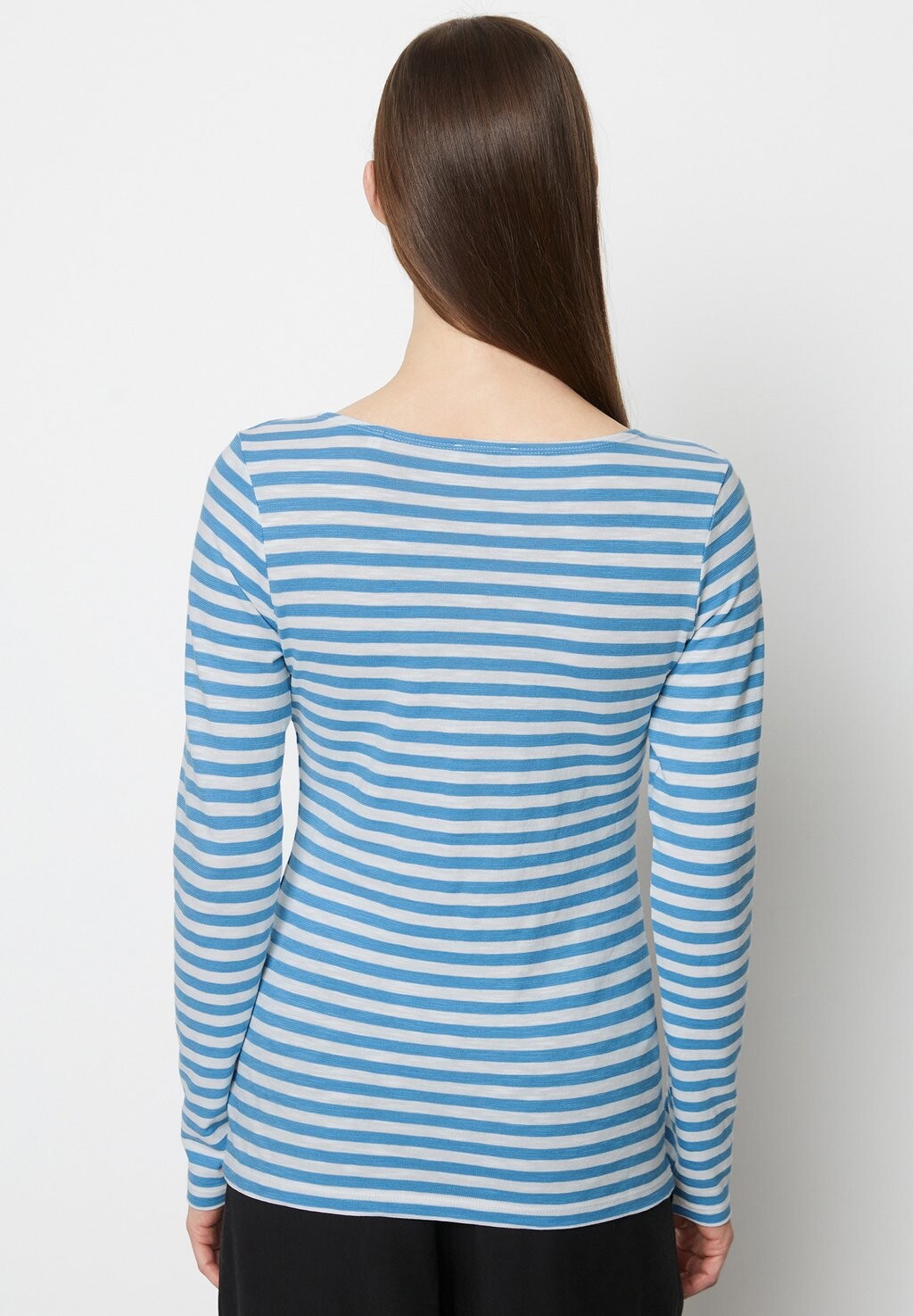 

Топ с длинными рукавами BOAT NECK STRIPED Marc O'Polo, цвет Multi Shiny Sky