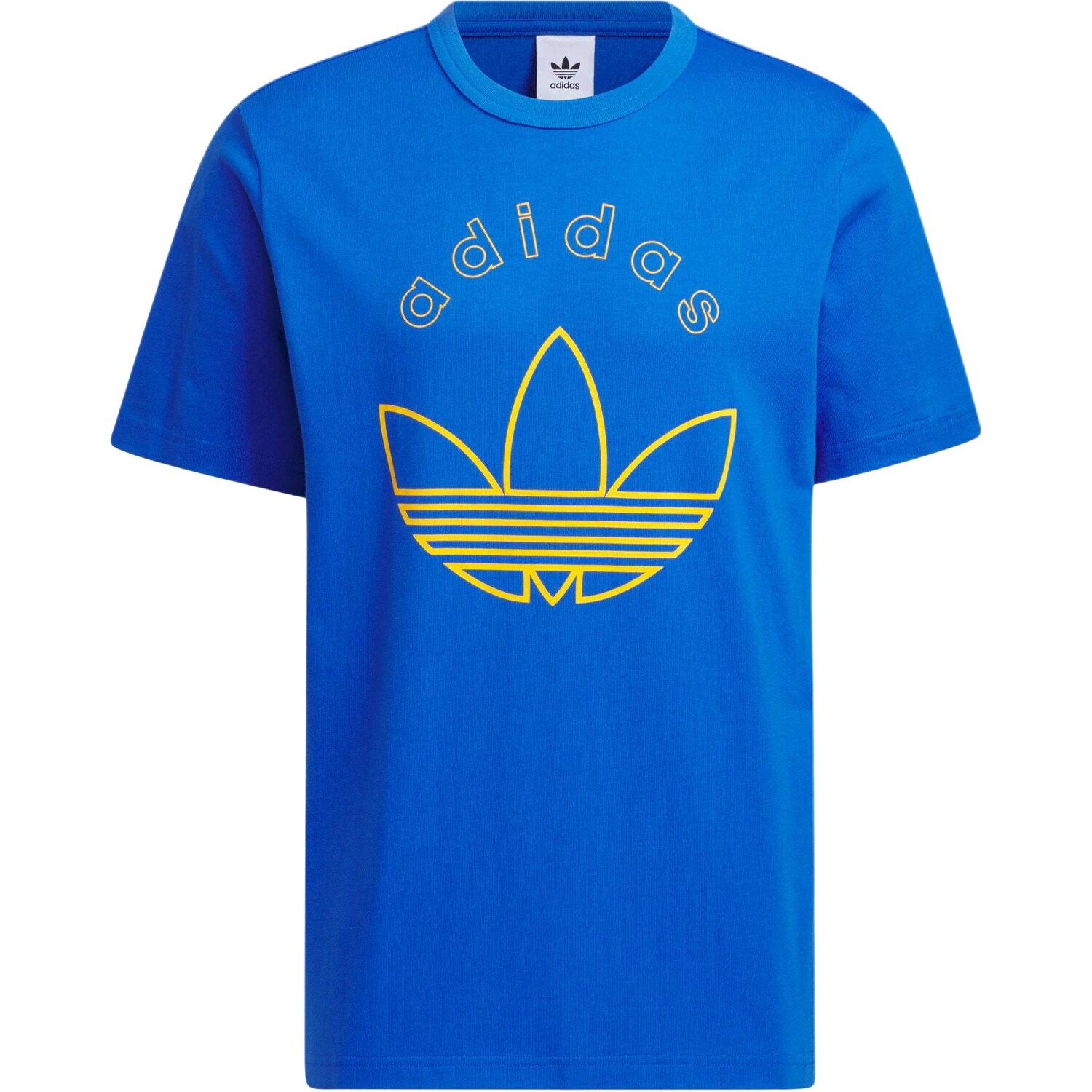 

Футболка мужская синяя Adidas, синий