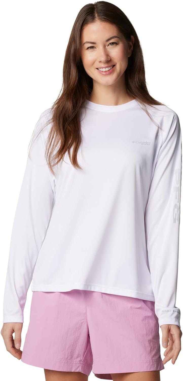 

Футболка Columbia Women's Tidal Tee II Long Sleeve Hoodie, White/Cirrus Grey Logo, Белый, Футболка Columbia Women's Tidal Tee II Long Sleeve Hoodie, White/Cirrus Grey Logo