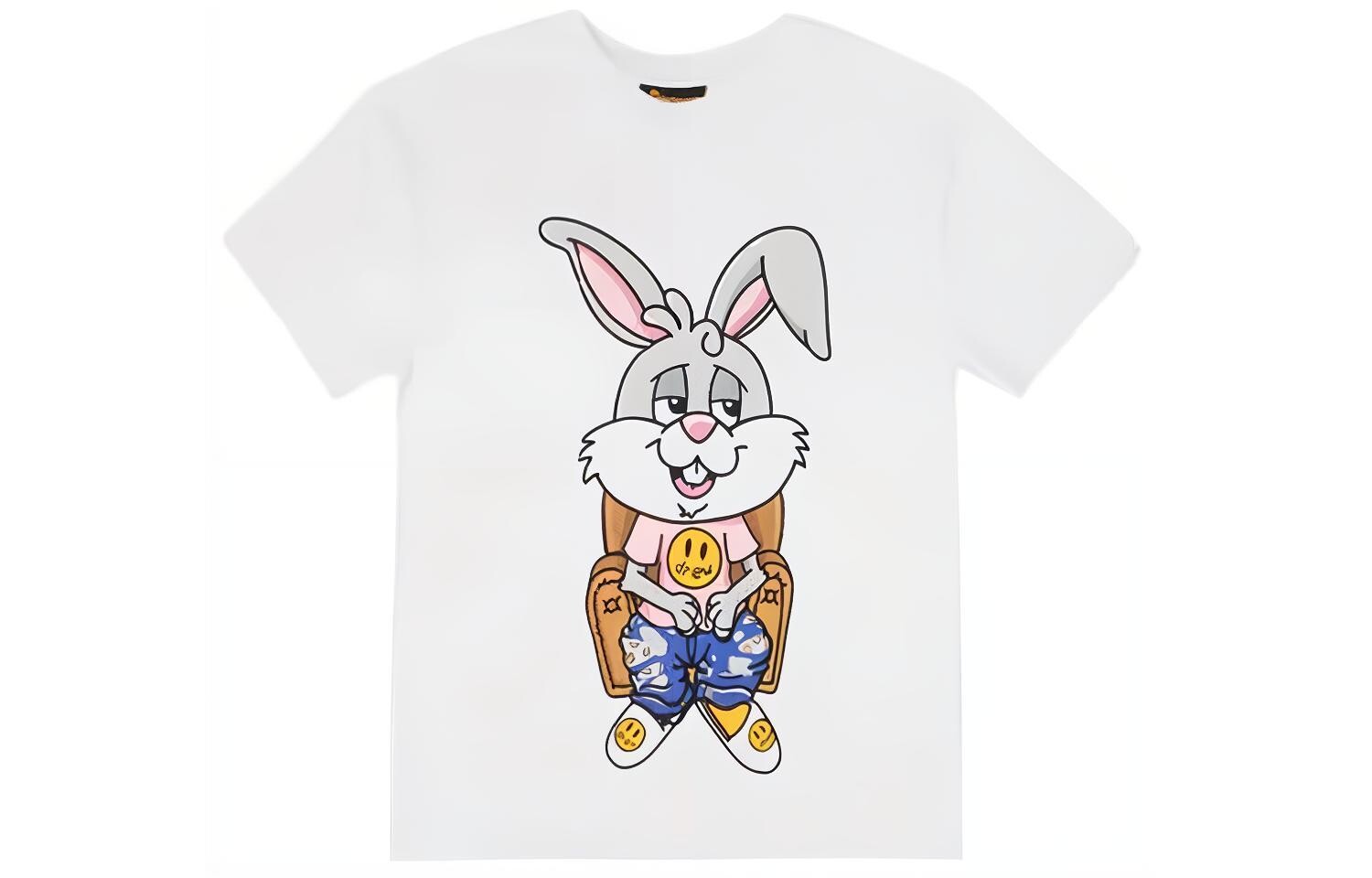 

Футболка Smiley Collection унисекс белая Drew House, белый