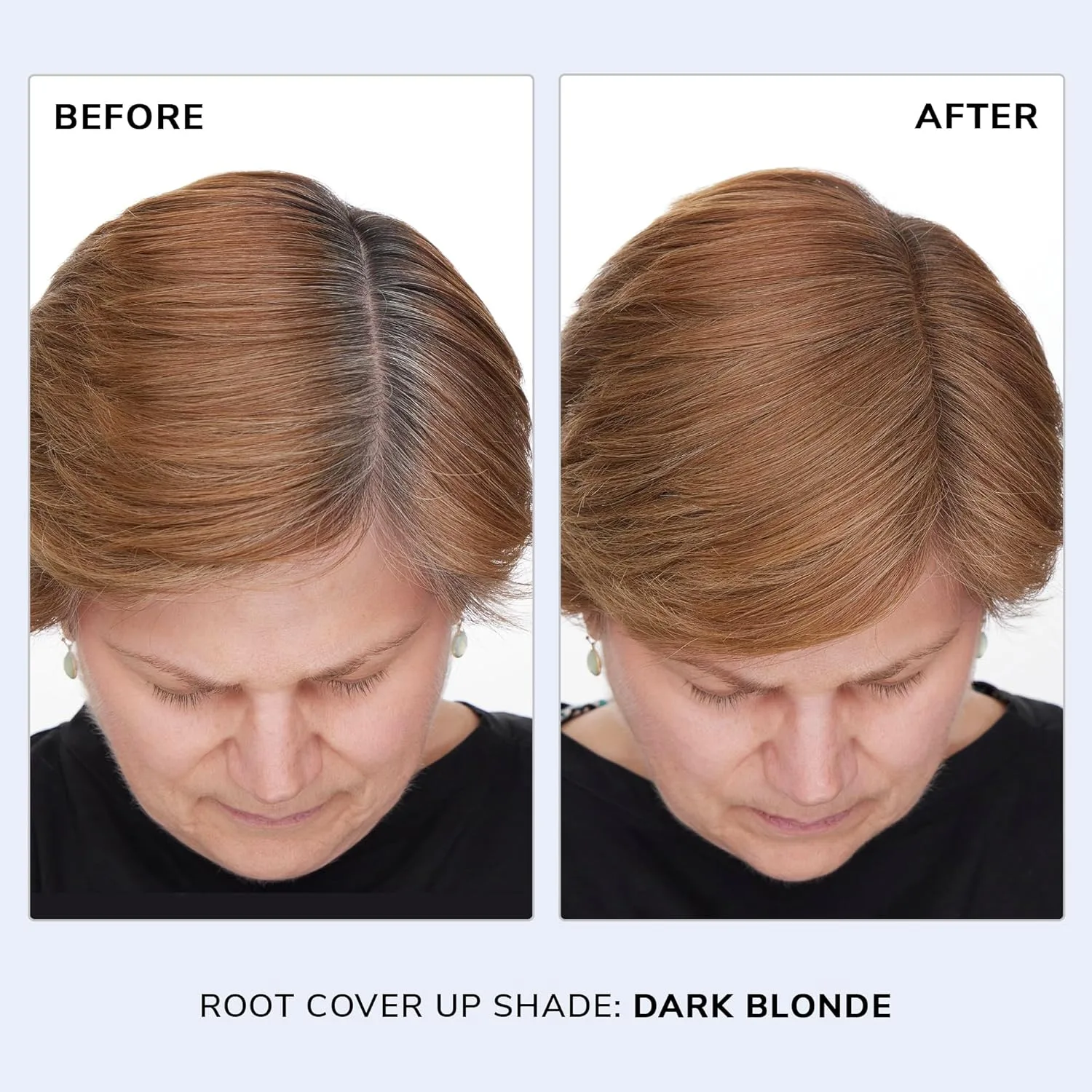 COLOR WOW Root Cover Up - Мгновенное закрашивание седины и подкрашивание | Водо- и потоустойчивое | Не оставляет следов | Удостоенная наград формула, Dark Blonde — фото 3