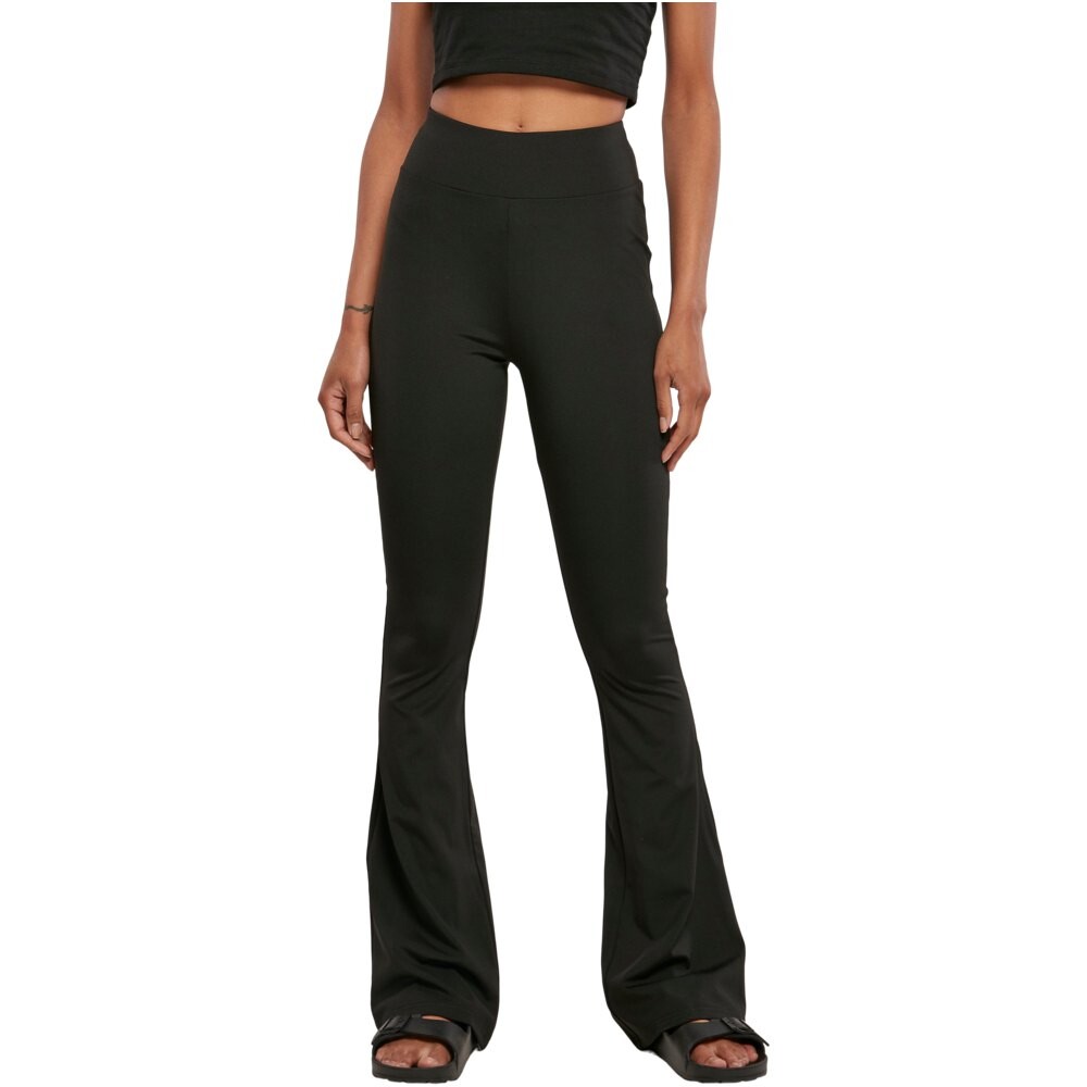 

Брюки Urban Classics Recycled high waist, черный