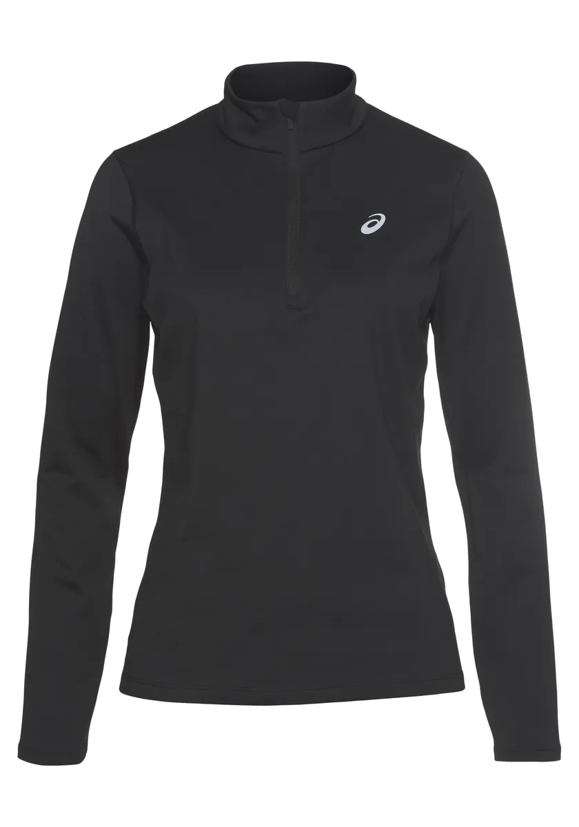 

Футболка для бега Asics "CORE LS 1/2 ZIP WINTER TOP", черный