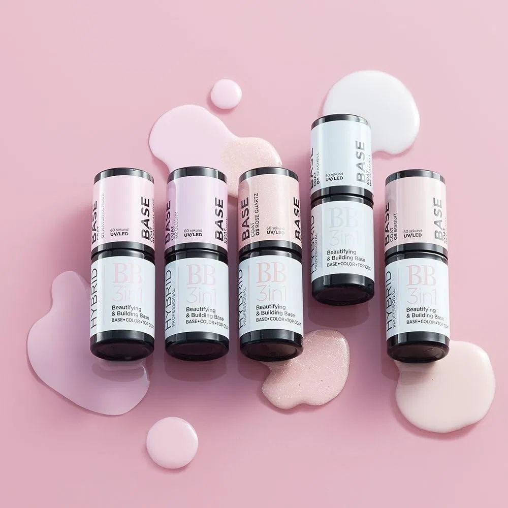 Укрепляющая база для ногтей «Hybrid Professional» №05 Bisquit от Eveline Cosmetics Eveline Cosmetics, 05 — фото 2