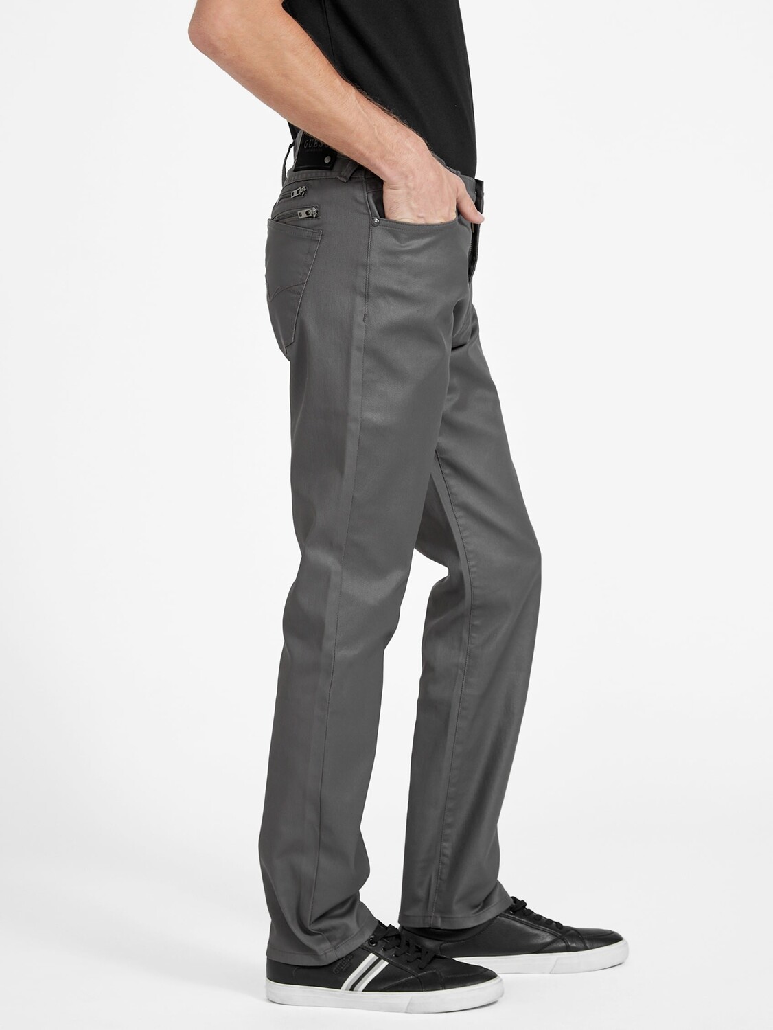 

Джинсы зауженного кроя Harlem Guess Factory, цвет Smoke Screen 4