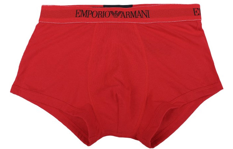 Тройная упаковка базовых боксеров из чистого хлопка EMPORIO ARMANI — фото 3