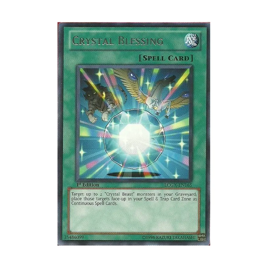 

CCG Кристальное благословение (Редкий), Yu-Gi-Oh - Legendary Collection 2 - Singles