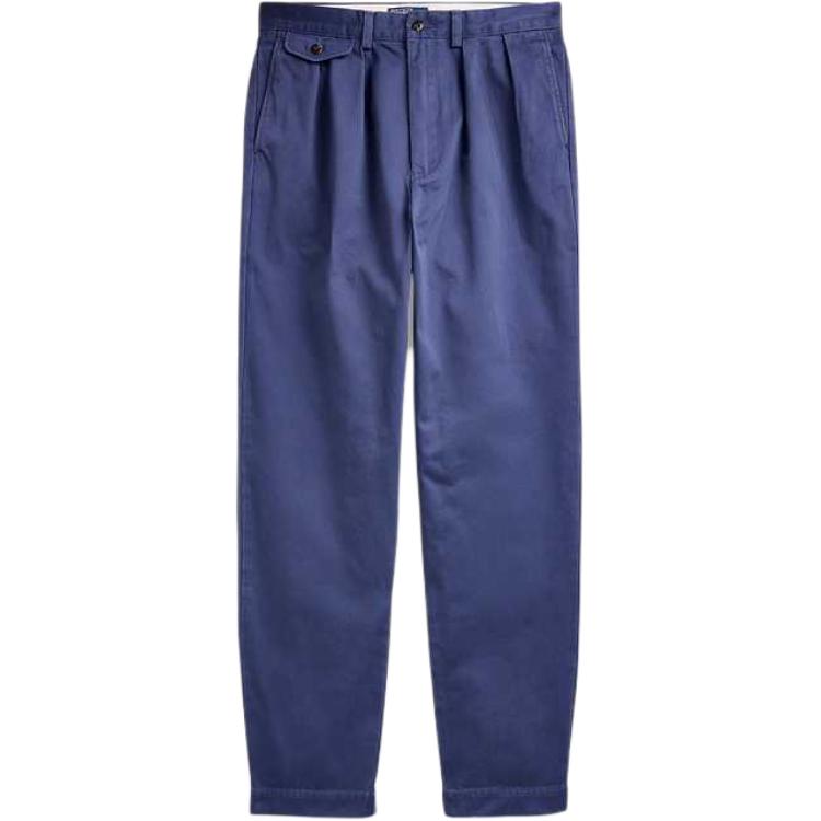 Polo Ralph Lauren Мужские повседневные брюки свободного кроя, размер SS25, синие — фото 3