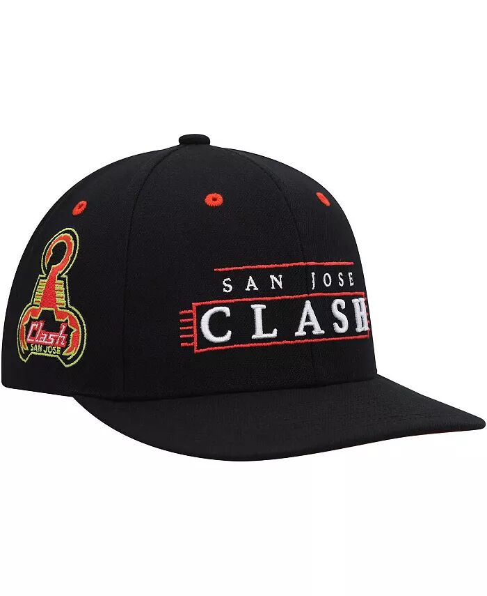 

Мужская черная бейсболка San Jose Clash LOFI Pro Snapback Mitchell & Ness