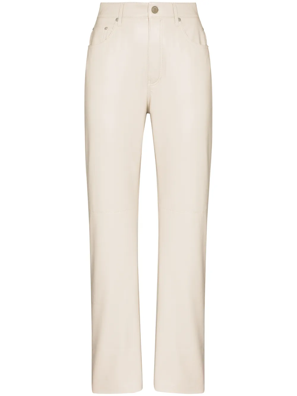 

Брюки Vinni прямого кроя Nanushka, нейтральный