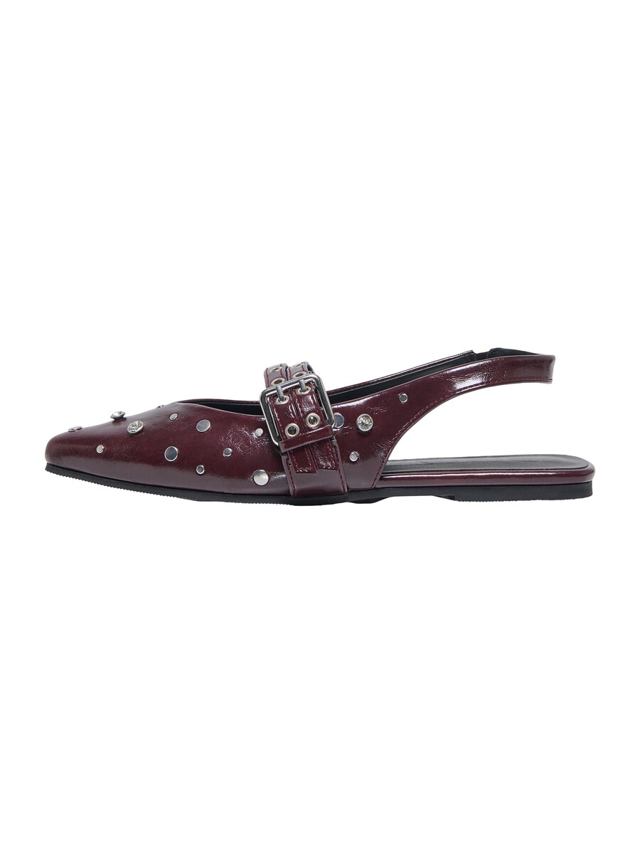 Балетки с ремешком ONLY ONLaura-5, Merlot