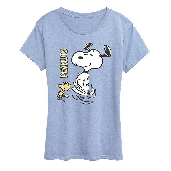 

Футболка с принтом Snoopy и Woodstock Licensed Character, Heather Chambray Blue, Коричневый, Футболка с принтом Snoopy и Woodstock Licensed Character, Heather Chambray Blue