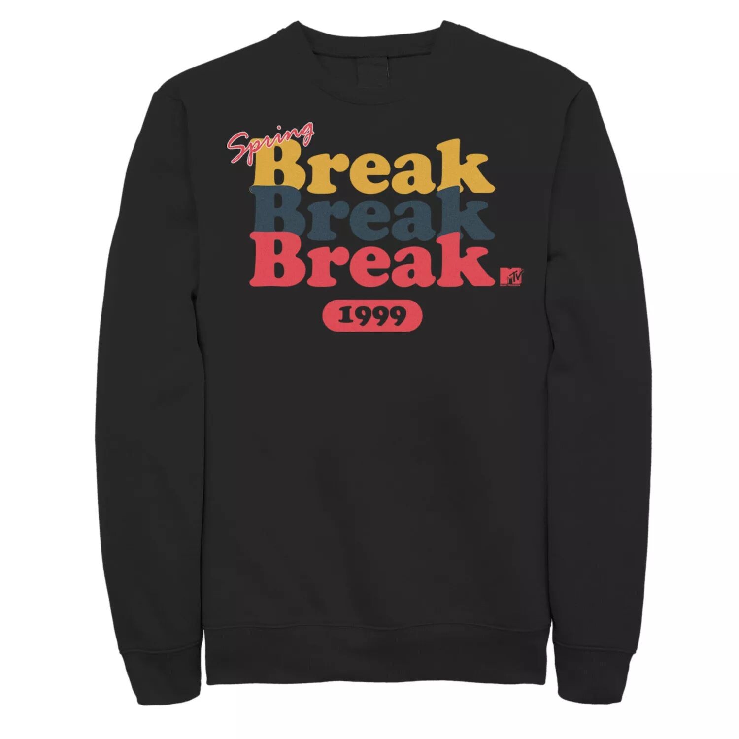

Мужской свитшот с логотипом MTV Breakn Spring Licensed Character
