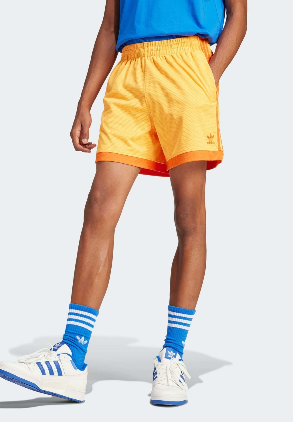

Шорты MOCK EYELET - Tracksuit bottoms Adidas Originals, золотой