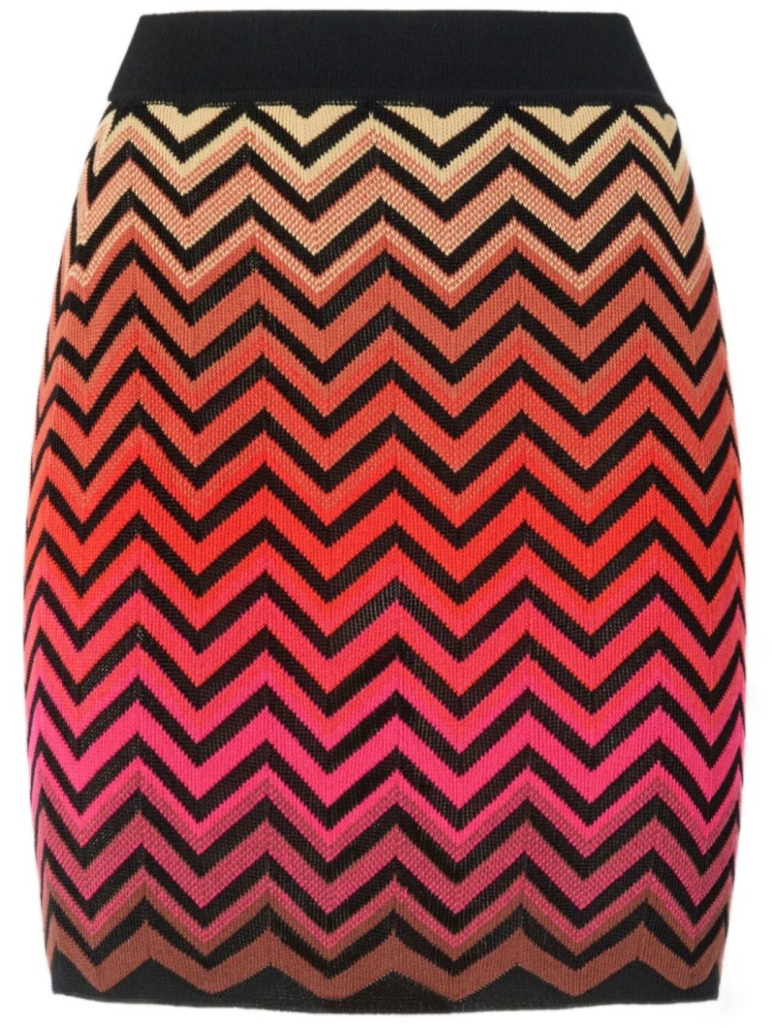 

Missoni юбка мини с узором зигзаг, оранжевый