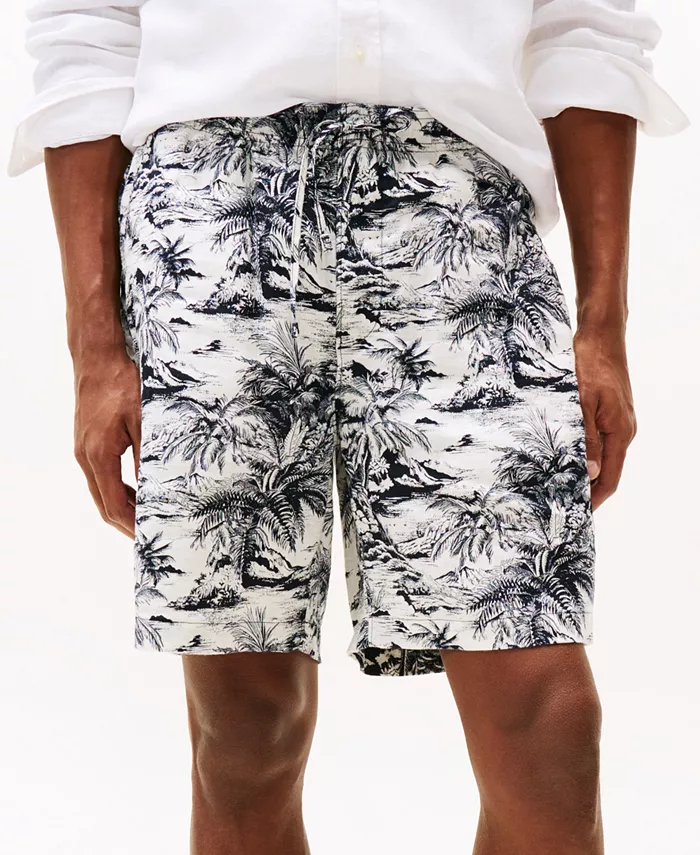 

Мужские шорты Brooklyn Relaxed Fit с принтом, 7", размеры Big & Tall Tommy Hilfiger, мультиколор