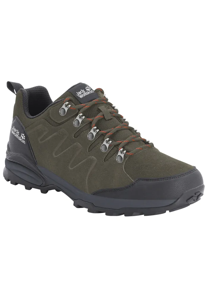 

Кроссовки Jack Wolfskin "REFUGIO TEXAPORE LOW M", коричневый