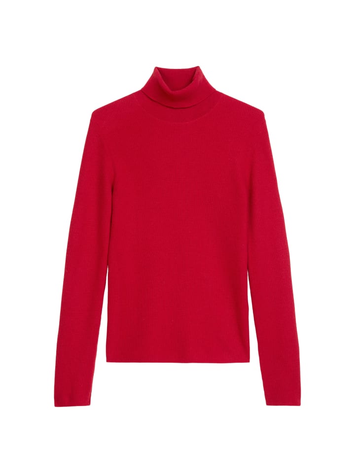 

Marc O'Polo DENIM Узкий свитер с высоким воротником цвета красной шелковицы