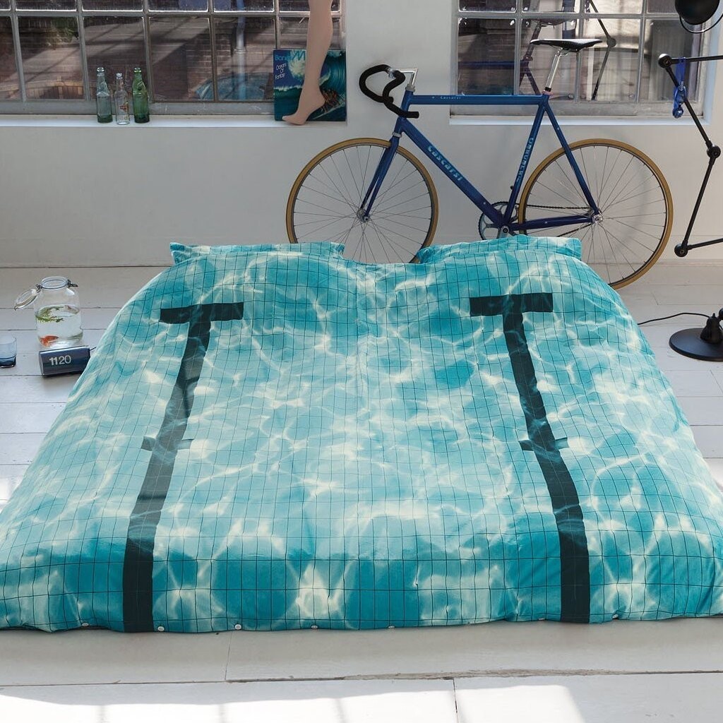 

Комплект постельного белья с пододеяльником Snurk из чистого хлопка - Бассейн Snurk