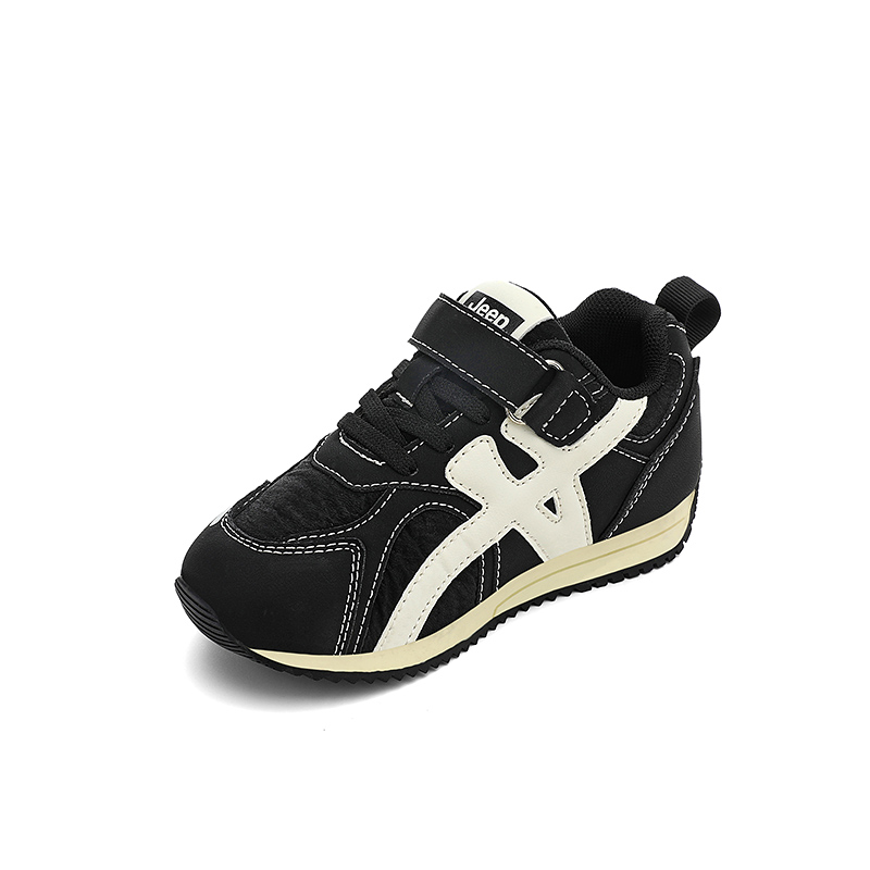 Jeep Explorer 20 Low top Casual Shoes Black White Kids' — фото 4