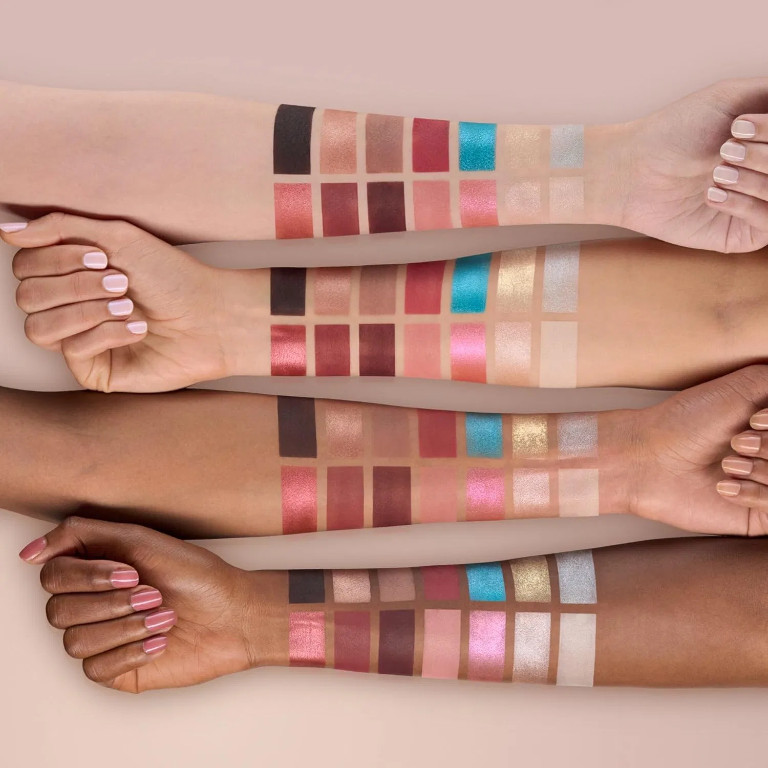 Палетка теней для век «Pro Slim Blushing Ocean» от Catrice Catrice, Pink Or Red — фото 4