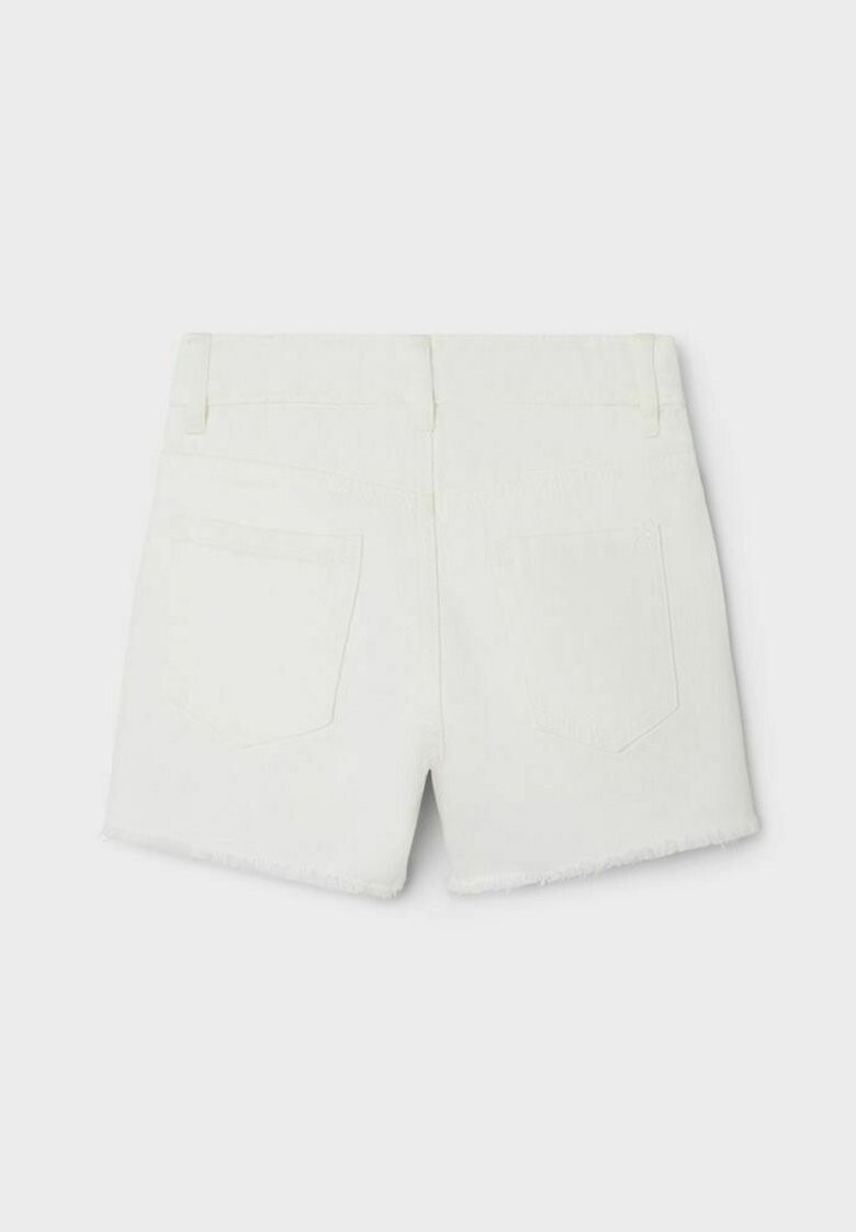 

Джинсовые шорты Mom Fit Name it, ярко-белые