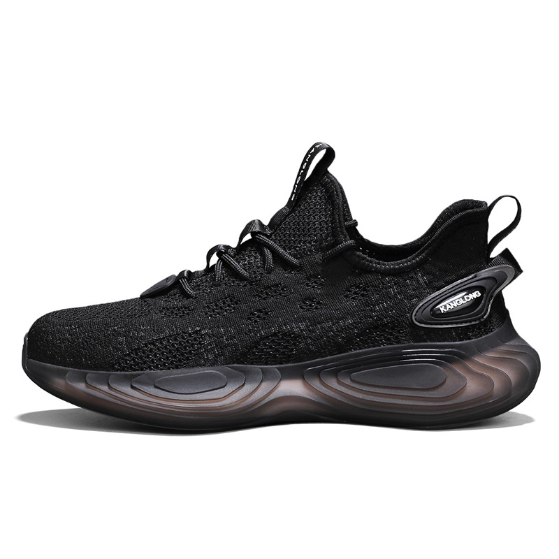 

KANGLONG Износостойкие мужские низкие кеды повседневные Obsidian Black, цвет Obsidian Black[Leather Shoe Size: Size 40 in This Model = Athletic Shoes 41]