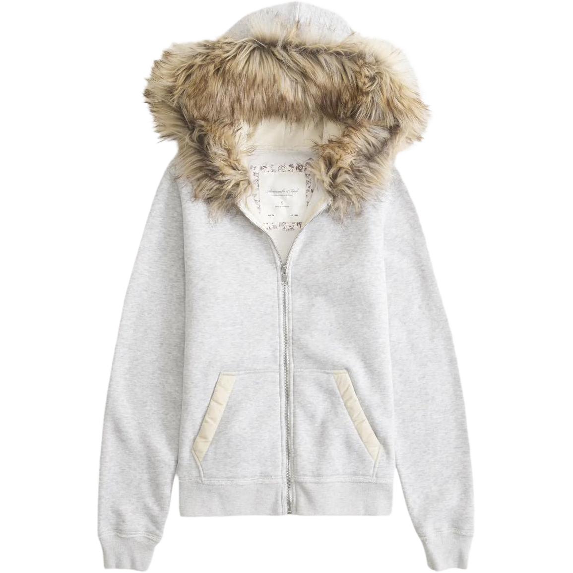 

Свитшот женский Abercrombie＆Fitch, бежевый