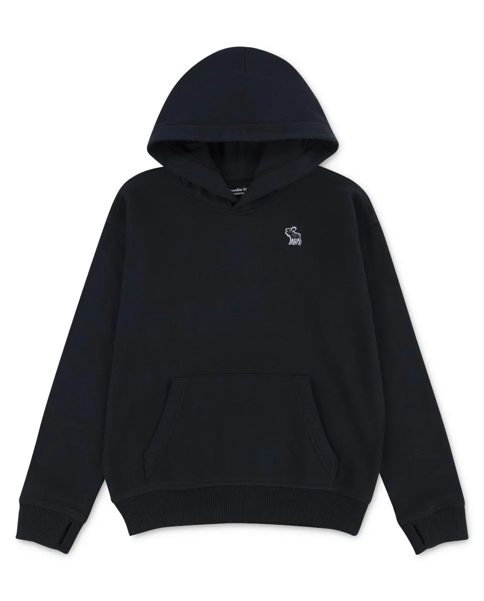 

Флисовая толстовка с капюшоном для детей Abercrombie, мультиколор