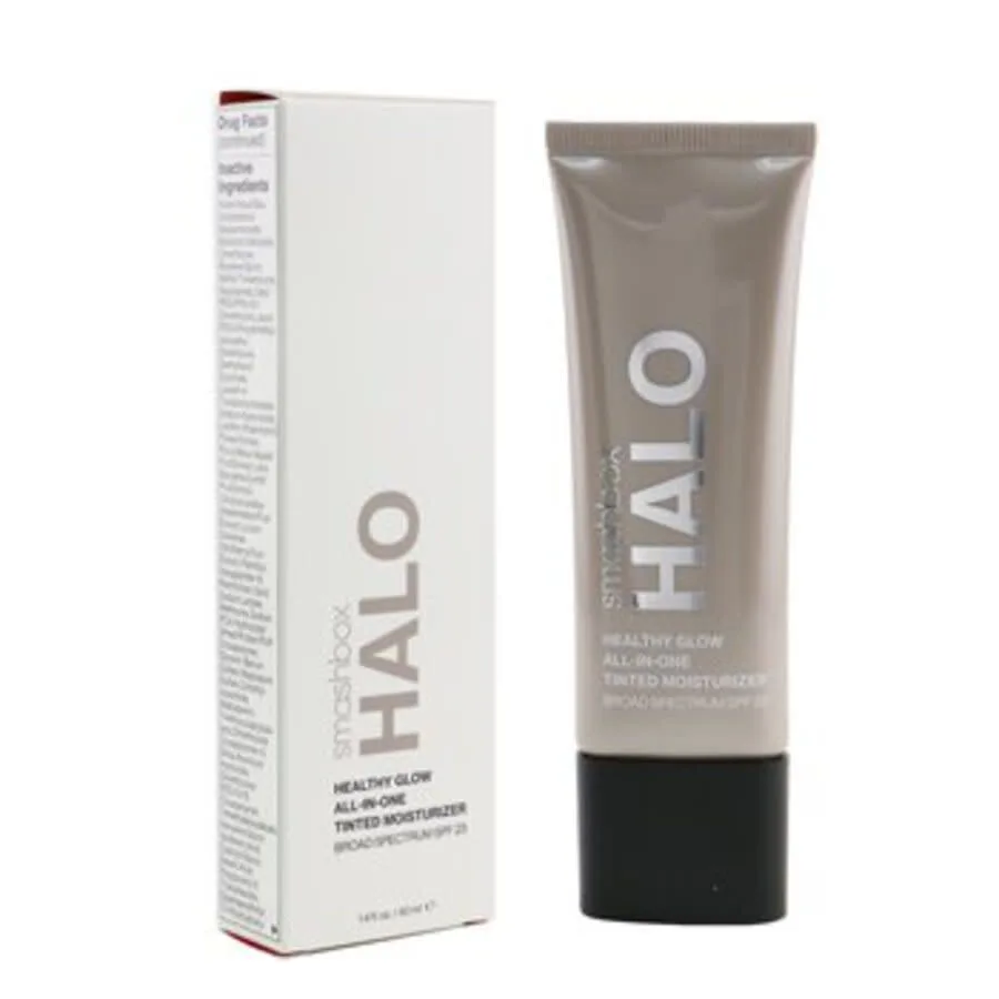 Крем для лица SPF25 SMASHBOX Унисекс Тональный увлажняющий Halo Healthy Glow Все в одном с Светло-средний макияж — фото 2