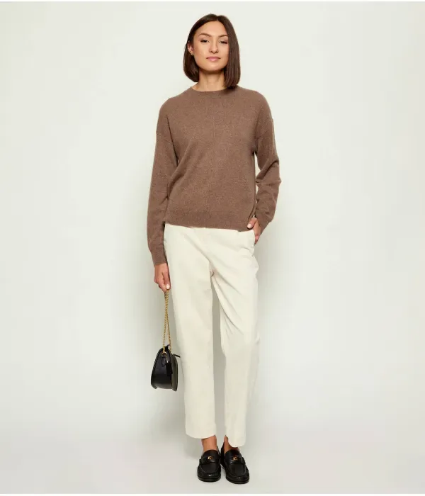 Вельветовые брюки Tecarino2-W regular fit Boss, кремовый — фото 2