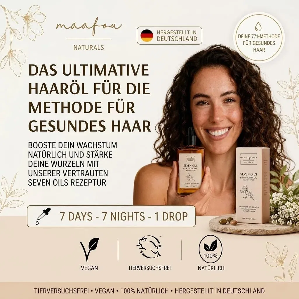 Универсальное масло для волос и бороды SEVEN OILS от Naturals. Maafou — фото 2