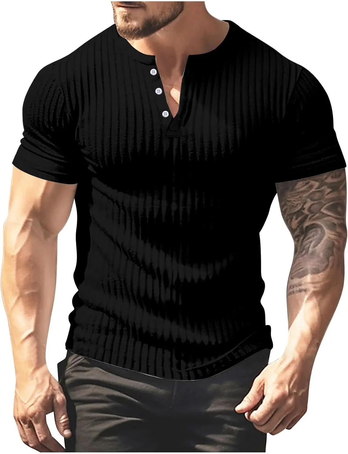 

Футболка Muscularfit Oversized V-образным вырезом