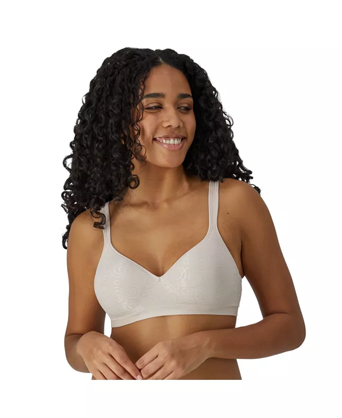 

Бюстгальтер бесшовный утягивающий Comfort Revolution Wireless Smoothing Bra 3463 Bali, слоновая кость/кремовый