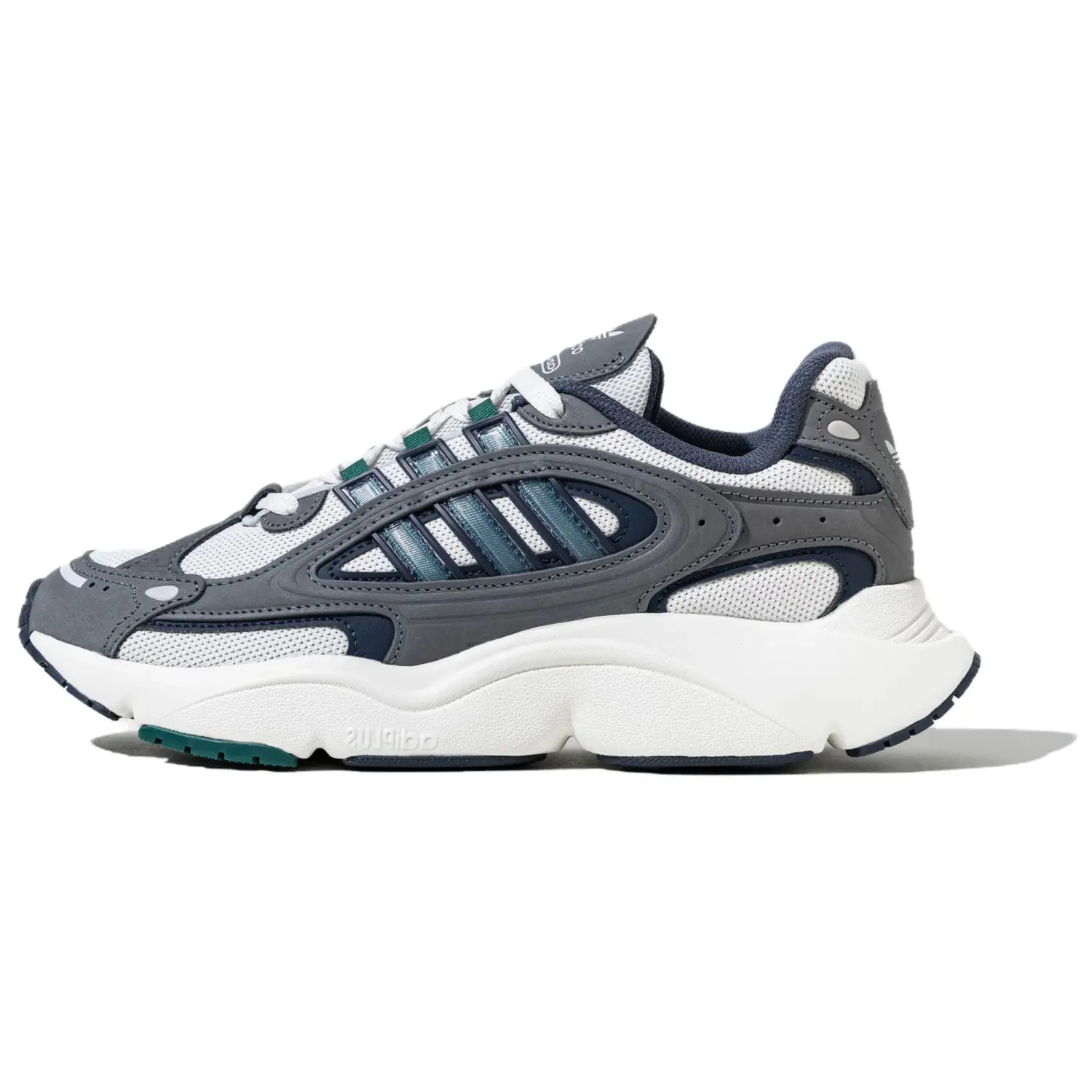 

Кроссовки Ozmillen Chunky унисекс с низким верхом, зеленый/серый Adidas Originals