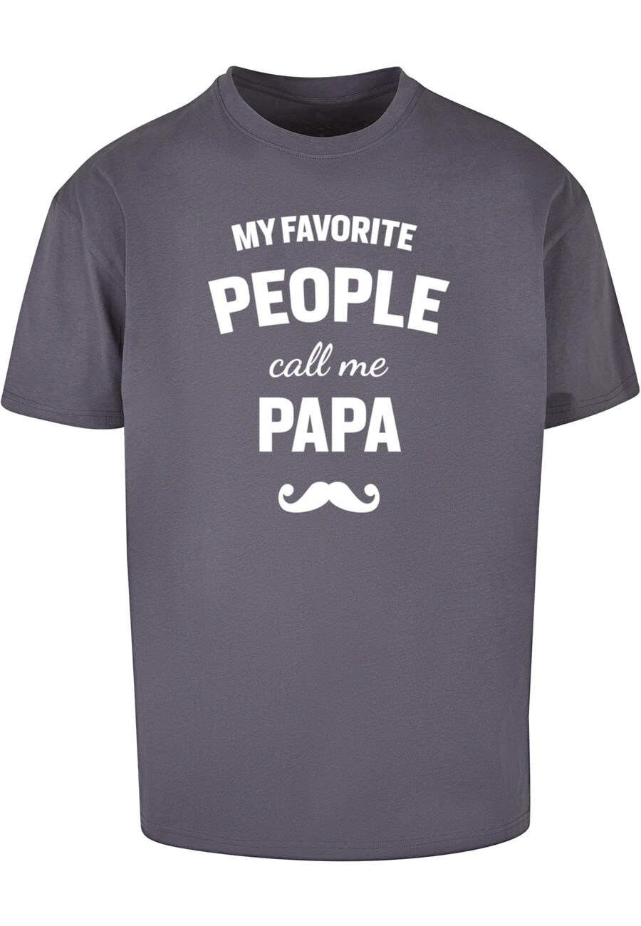 

Рубашка Merchcode Fathers Day - My Favorite People Call Me Papa, темно-серый