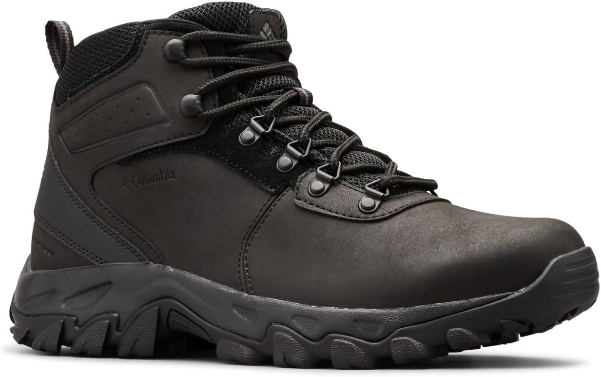 

Columbia мужские треккинговые ботинки Newton Ridge Plus II Waterproof, Black/Black