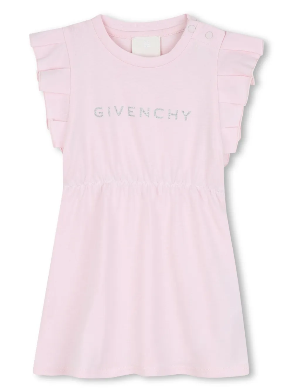 

Платье с логотипом Givenchy Kids, розовый