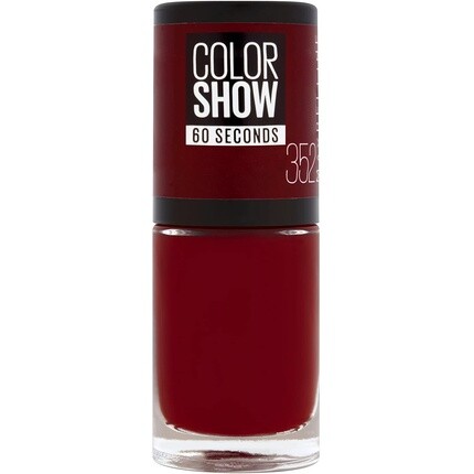 

Лак для ногтей Gemey Maybelline Colorshow Downtown Red, Maybelline New York