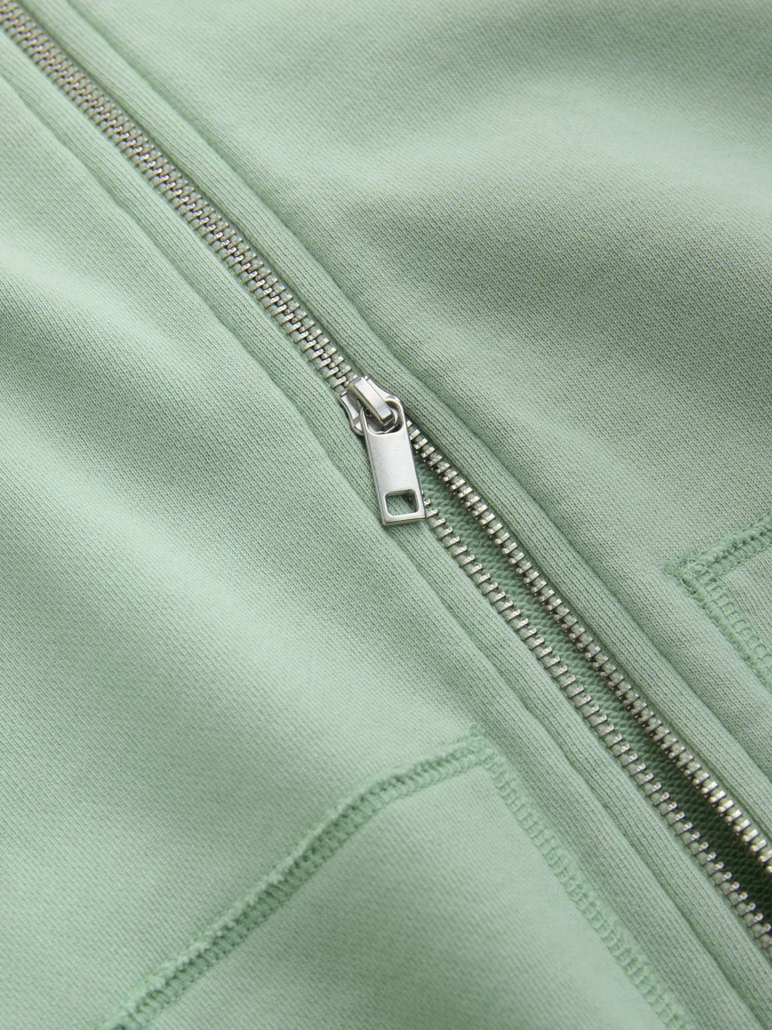 Толстовка на молнии 'Edit' Next, Light Green — фото 2