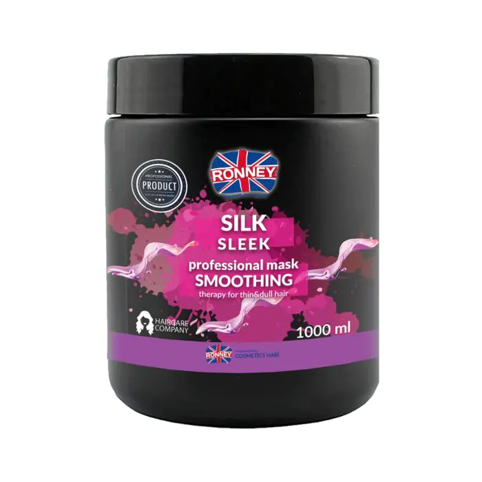 

Маска для волос mascarilla alisadora silk sleek cabellos finos Ronney, объем 1000 мл