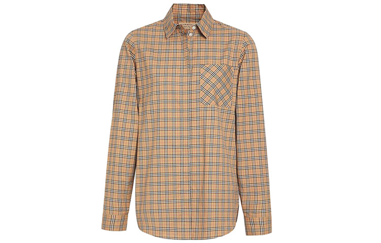 

Женская рубашка Burberry, светло-коричневый