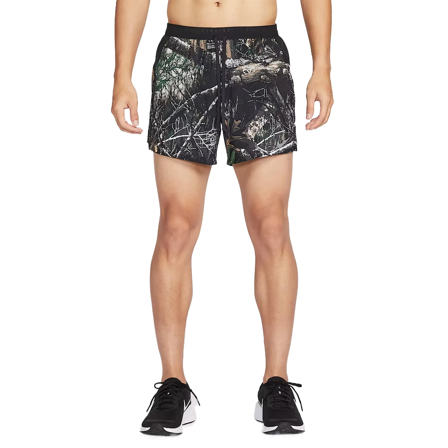 Мужские шорты для бега Dri Fit Nike, Charcoal Gray/Black — фото 4