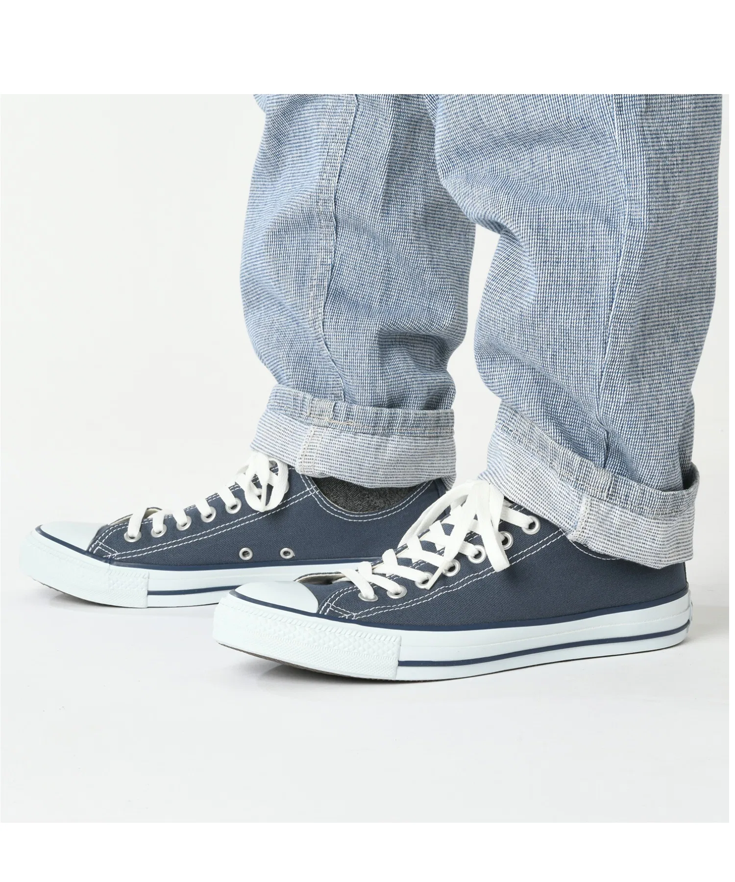 Унисекс кеды CONVERSE ALL STAR OX низкие тёмно-синие