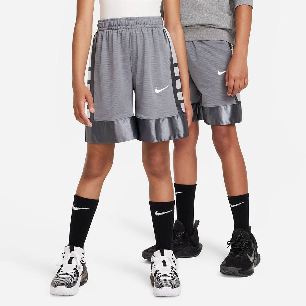 

Баскетбольные шорты Nike Dri-FIT Elite 23 для мальчиков 8–20 лет, цвет Smoke Gray White